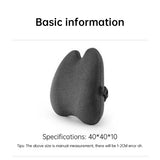 Lab Extra Dense Lumbar Pillow - Patented Ergonomic Multi-Region Firm Back Support for Lower Back Pain Relief - Lumbar Su - V.I.P Digital Presence