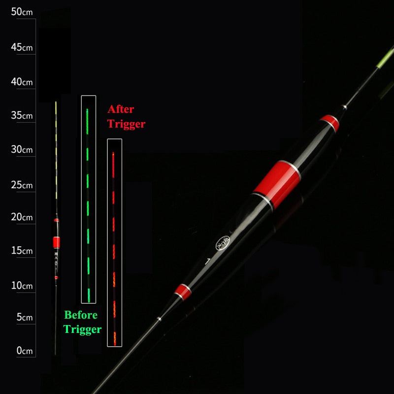 Smart Fishing Float Bite Alarm Fish Bite Bait LED Light Color Change Automatic Night Electronic Changing Buoy Strike Intelligent - V.I.P Digital Presence