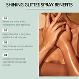 Shining Glitter Spray, Highlighter Spray Natural Stereoscopic Long-Lasting Brightening Glitter - V.I.P Digital Presence