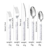 French Rivet ABS Handle Hotel Western Tableware Steak Knife Butter Knife Set - V.I.P Digital Presence