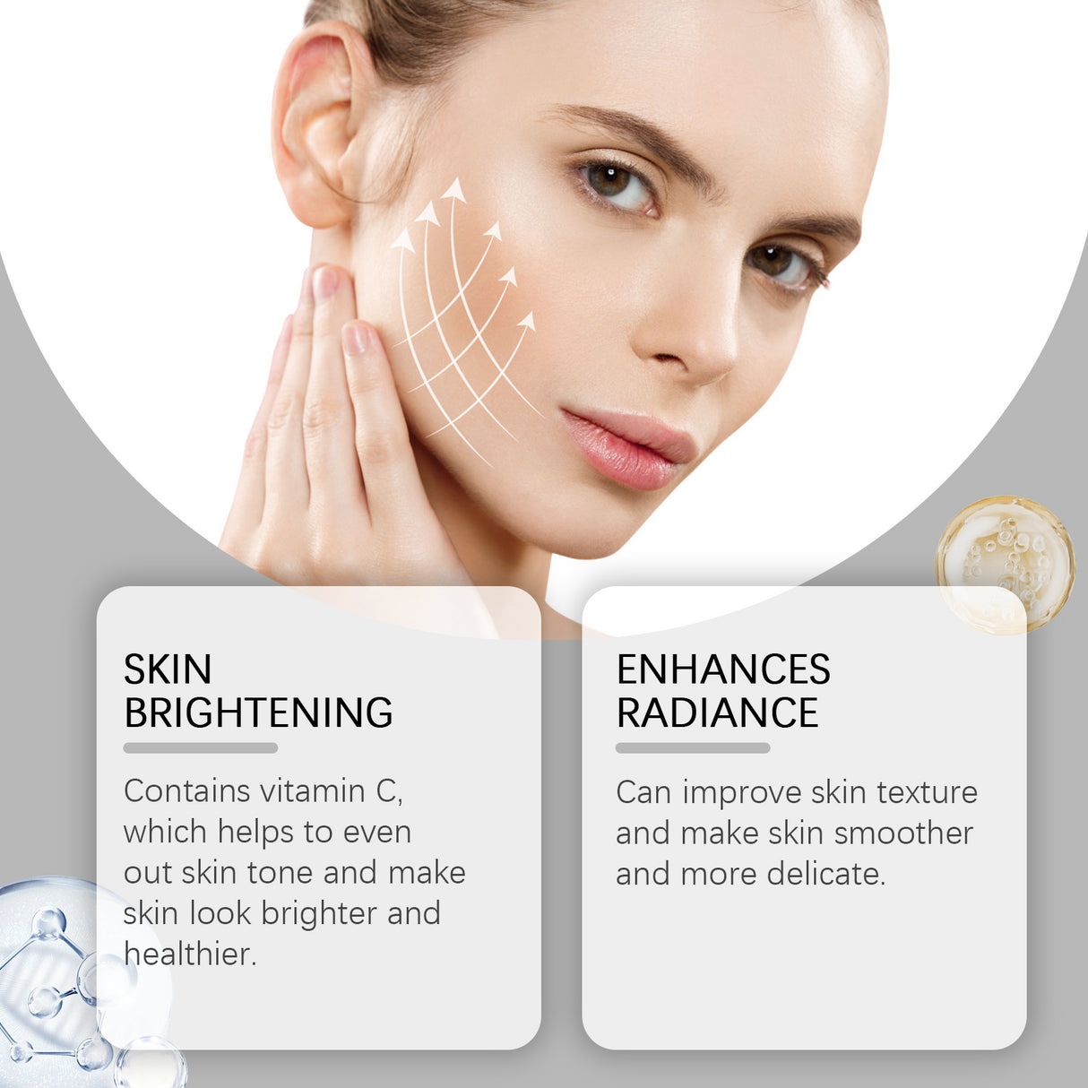 Vitamin C Facial Essence, Moisturizing And Moisturizing Skin Smooth, Delicate And Even Skin Tone - V.I.P Digital Presence