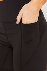 High Rise Seam Sculpt Active Shorts.