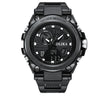 Men's dual display waterproof electronic watch, outdoor sports timing multifunctional quartz electronic watch, shock resistant student watch - V.I.P Digital Presence