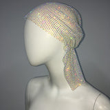 Mesh Rhinestone Elastic Hair Band Headband Outdoor Fashion Headwear Fishing Net Hat - V.I.P Digital Presence