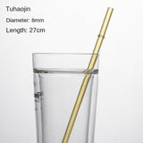 Eco-Friendly High Borosilicate Glass Straw Durable Heat-Resistant Starbucks Kids Straw 27cm Customized - V.I.P Digital Presence