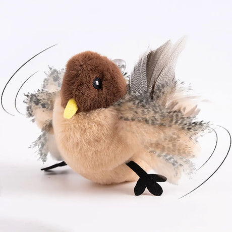 Cat toys touch sense sound teasing cat sticks plush simulation birds pet supplies grind teeth self pleasure relieve boredom - V.I.P Digital Presence