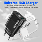65W Gallium Nitride Charger GaN Charging Source Fast Charging Phone Charging Head - V.I.P Digital Presence