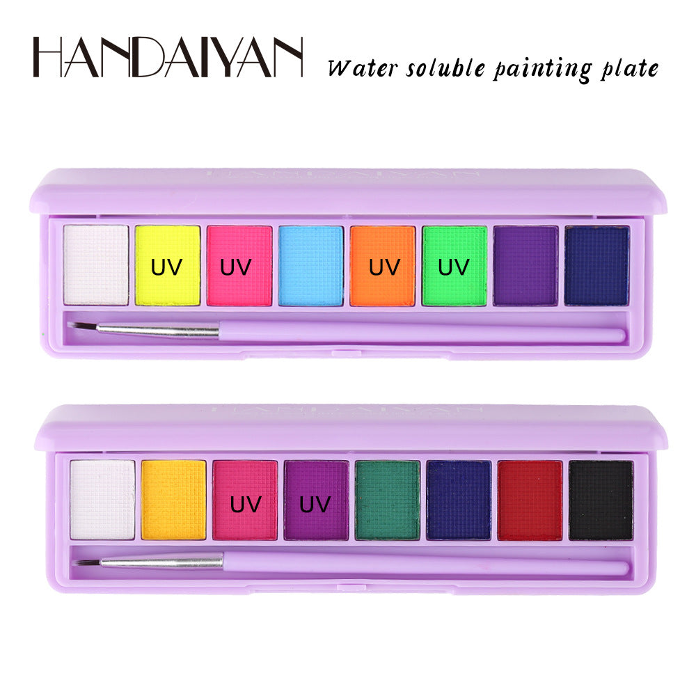HANDAIYAN Water Soluble Body Paint Eyeliner Eyeshadow Ultraviolet Glow Paint Face Body Pigment - V.I.P Digital Presence