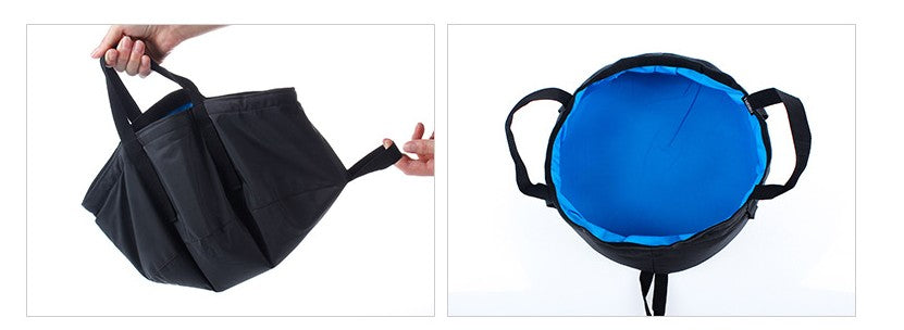 NatureHike8.5L Water Washbasin Ultralight Portable Outdoor Nylon Folding Wash Bag Foot Bath Camping Equipment Travel Kits - V.I.P Digital Presence