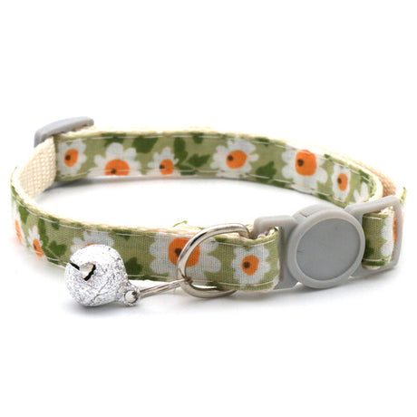 Pet Bandana Pet Collar Daisy Small Floral Sunflower Triangle Scarf for Cats and Dogs - V.I.P Digital Presence