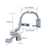 Head-mounted magnifying glass dental headlight - V.I.P Digital Presence