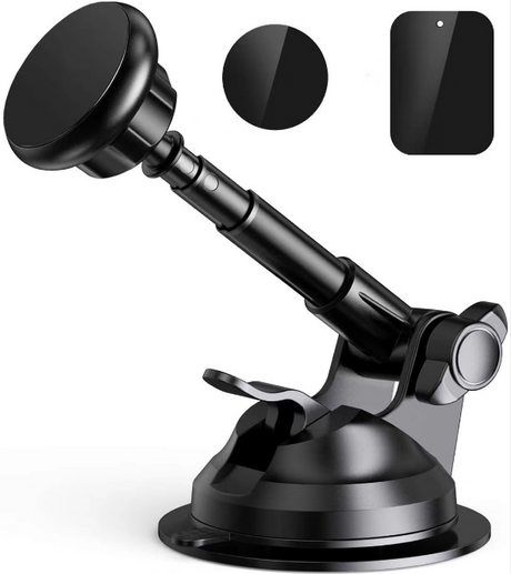 Car telescopic arm magnet phone stand car instrument table sucker mobile phone frame navigation bracket universal models - V.I.P Digital Presence