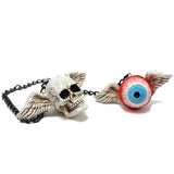Creative resin for hanging accessories on the eye skeleton car - V.I.P Digital Presence