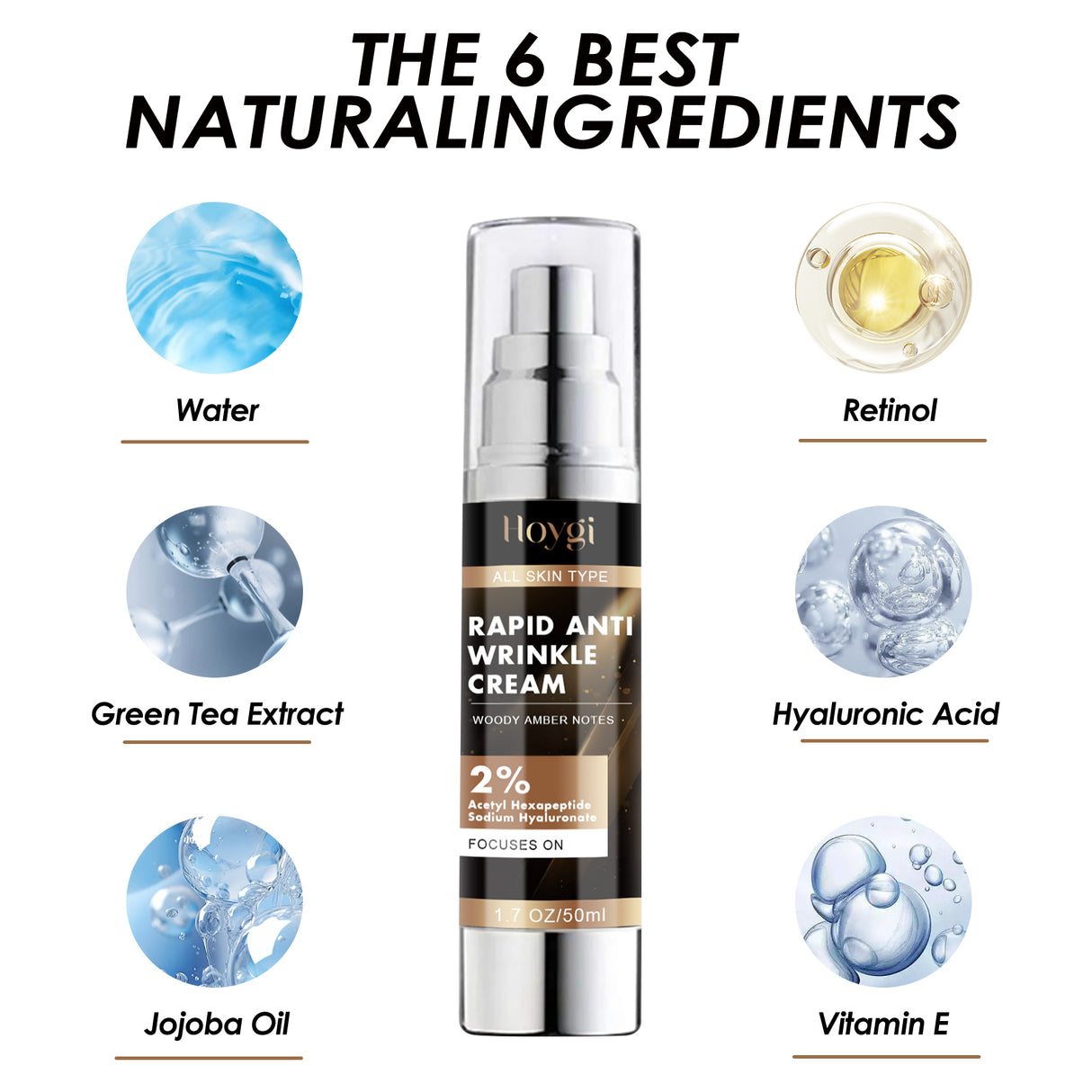 Anti-Aging Cream Reduces Fine Lines, Hydrates, Brightens, Firming And Anti-Wrinkle Cream