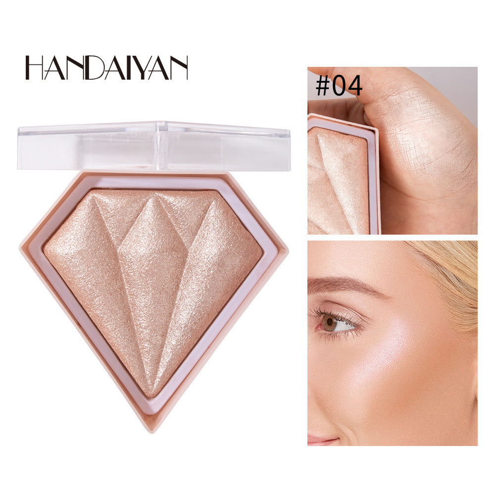 Diamond Highlighter Powder Brighten Skin Tone Repair Glitter Powder Nose Shadow Modification Stereo Brightening - V.I.P Digital Presence