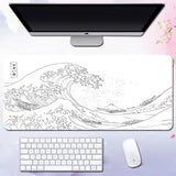 Wave mouse pad advertising game keyboard pad desk pad - V.I.P Digital Presence