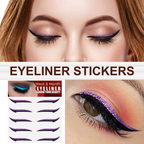 Eyeshadow Stage Makeup Eye Makeup, European And American Eyeliner Self-Adhesive Double Eyelid Eye Makeup - V.I.P Digital Presence