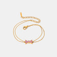 Stainless Steel Zircon Bow Bracelet - V.I.P Digital Presence