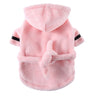 Pet Bathrob Dog Pajamas Sleeping Clothes Soft Pet Bath Drying Towel Clothes winter Warm pajamas for Puppy Dogs Quick Drying
