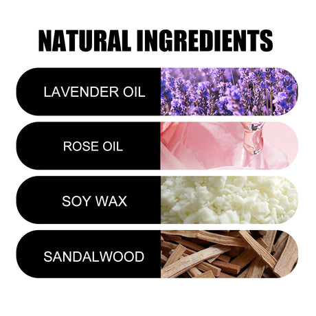 Candle Aromatherapy, Natural Fresh Lasting Fragrance Gift Romantic Home Bedroom Solid Fragrance - V.I.P Digital Presence