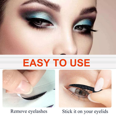 Eyeshadow Stage Makeup Eye Makeup, European And American Eyeliner Self-Adhesive Double Eyelid Eye Makeup - V.I.P Digital Presence