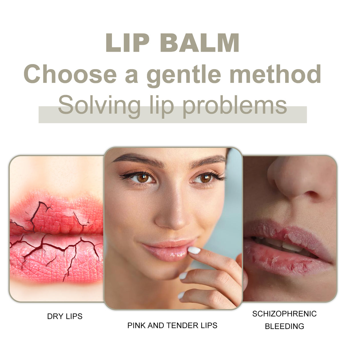 Lip Balm, Fade Lip Lines Anti Cracking And Peeling Hydrating Plentiful Water Embellish Lip Care - V.I.P Digital Presence