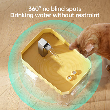 Automatic cat water fountain with filter, USB-powered, anti-dry & circular filtration. - V.I.P Digital Presence
