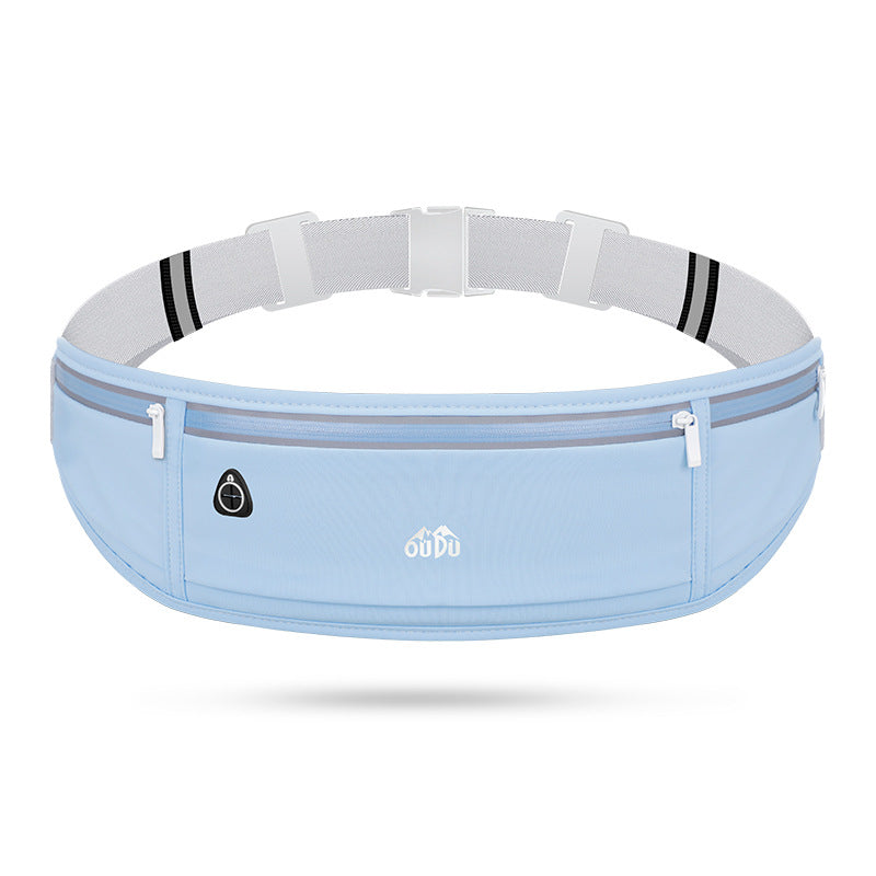 "Outdoor Sports Waist Pack, Large Capacity Waterproof Mobile Phone Pouch, Unisex Running Fitness Elastic Waist Bag" - V.I.P Digital Presence