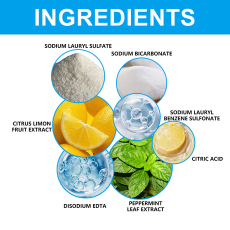 Glass Cleaning Tablets, Car Home Bathroom Polishing Mirror To Remove Scale Clear Sight Anti-Fog - V.I.P Digital Presence