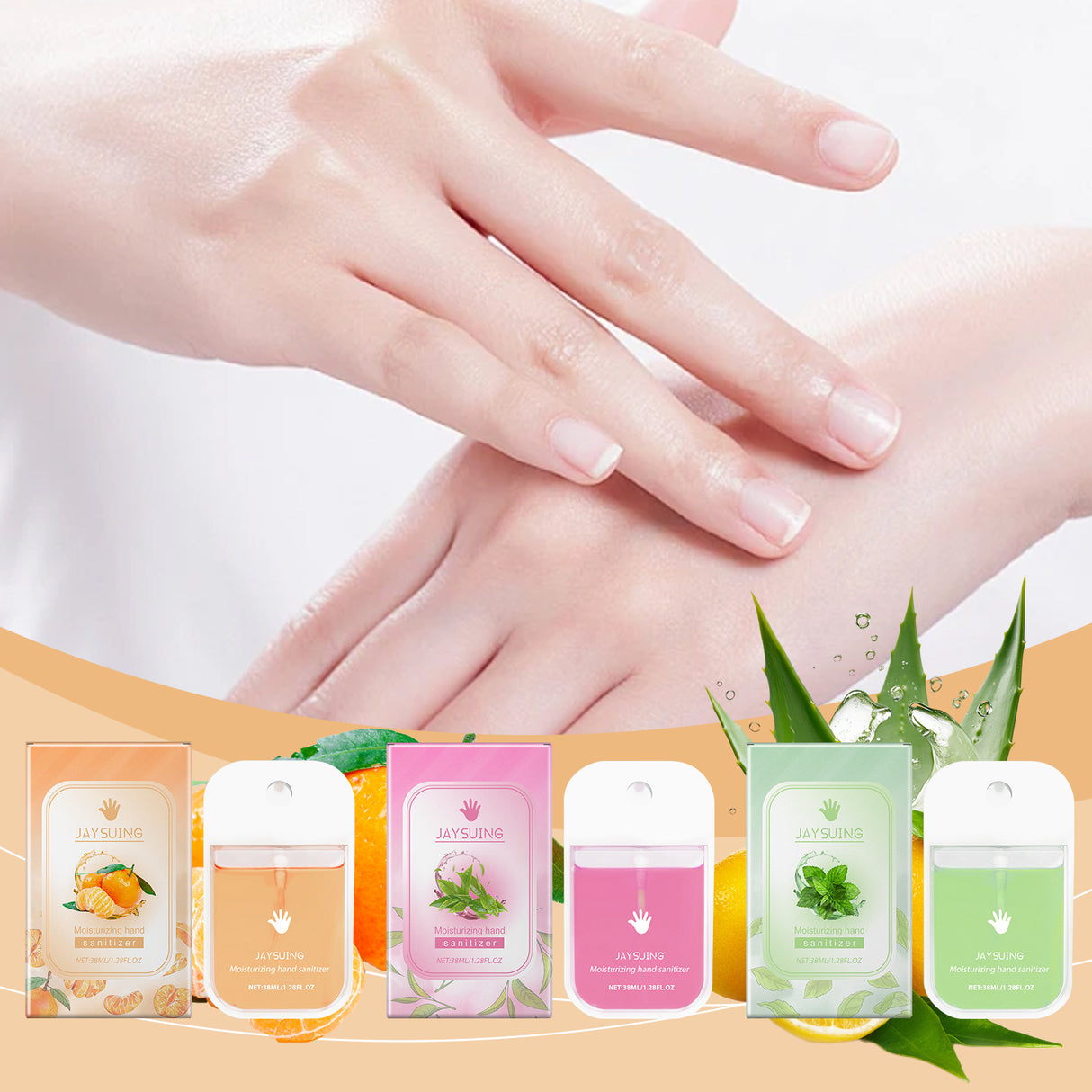 Portable Hand Sanitizer Spray Gently Clean Hands Keep Hands Clean With Handy Hand Sanitizer