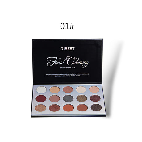 QIBEST 15 Color Eyeshadow Palette Renaissance Eyeshadow Palette Sunset Eyeshadow - V.I.P Digital Presence