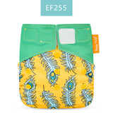 Happy Flute 1 pcs heavy wetter night AIO AI2 baby cloth diaper nappy one size fit all - V.I.P Digital Presence