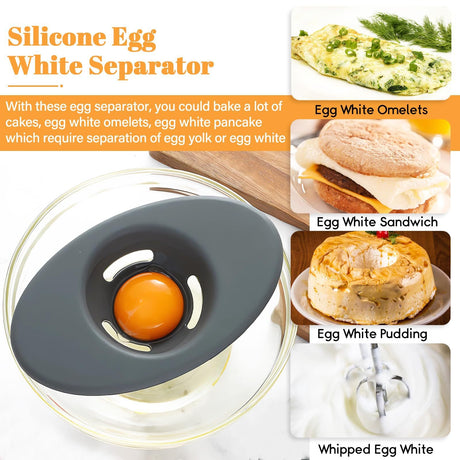 Food grade egg white separator egg filter kitchen baking tool - V.I.P Digital Presence