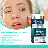 Retinol Care Cream, Brightening, Moisturizing, Tender, Firming And Smoothing Skin Cream For Fine Lines And Wrinkles