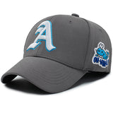 Fashion Gothic Letter A Side Whale Embroidery Baseball Caps Spring and Autumn Outdoor Adjustable Casual Hats Sunscreen Hat - V.I.P Digital Presence