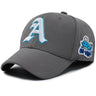 Fashion Gothic Letter A Side Whale Embroidery Baseball Caps Spring and Autumn Outdoor Adjustable Casual Hats Sunscreen Hat - V.I.P Digital Presence