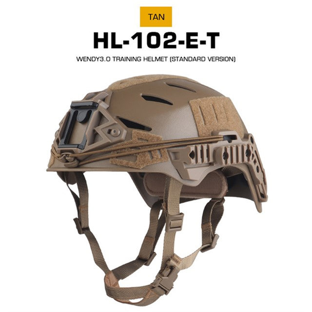 Tactical Helmet Wendy 3.0: Adjustable, for Training, Animation, Games & Outdoor Riding. - V.I.P Digital Presence