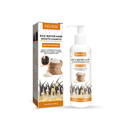 Rice Dense Hair Shampoo Deep Clean Thick Hair Moisturizing Hair Root Solid Hair Care Shampoo - V.I.P Digital Presence