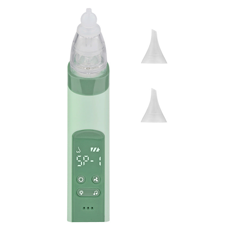 Nasal suction device charging electric nasal suction device with three levels of suction music lights baby cleaning nasal mucus - V.I.P Digital Presence