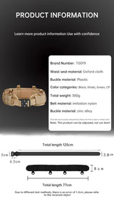 Functional Fitness Weight Lifting Athletes Outdoor Training Tactical Belt - V.I.P Digital Presence