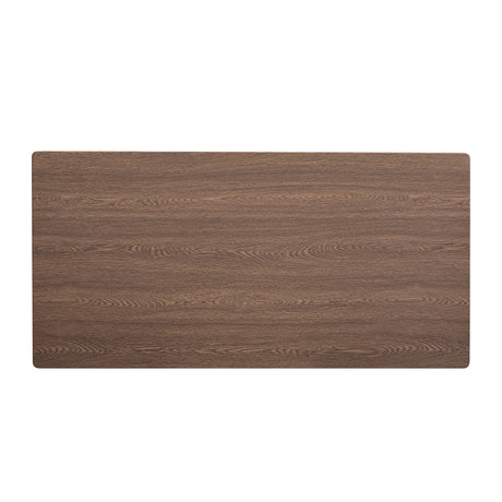 TREXM 5-piece compact bar table with table and stool - modern industrial design (dark brown) - V.I.P Digital Presence