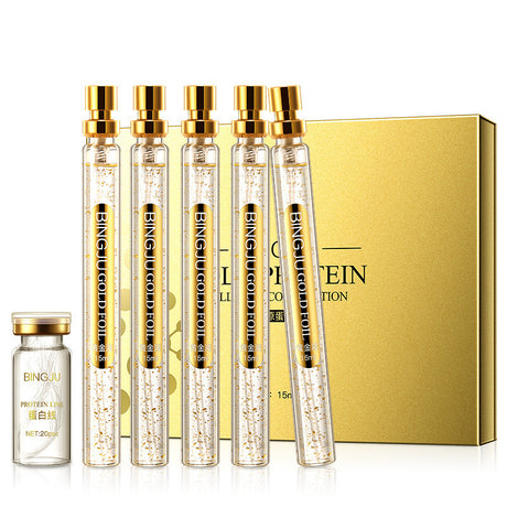Ice Chrysanthemum Gold Protein Line Line Engraving Facial Light Lines Lifting Firming Micro-Engraving Set Box Skin Care Products - V.I.P Digital Presence