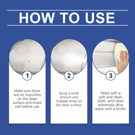 Car Interior Cleaning Mousse Car Interior Upholstered Seat Fabric Stain Cleaner - V.I.P Digital Presence