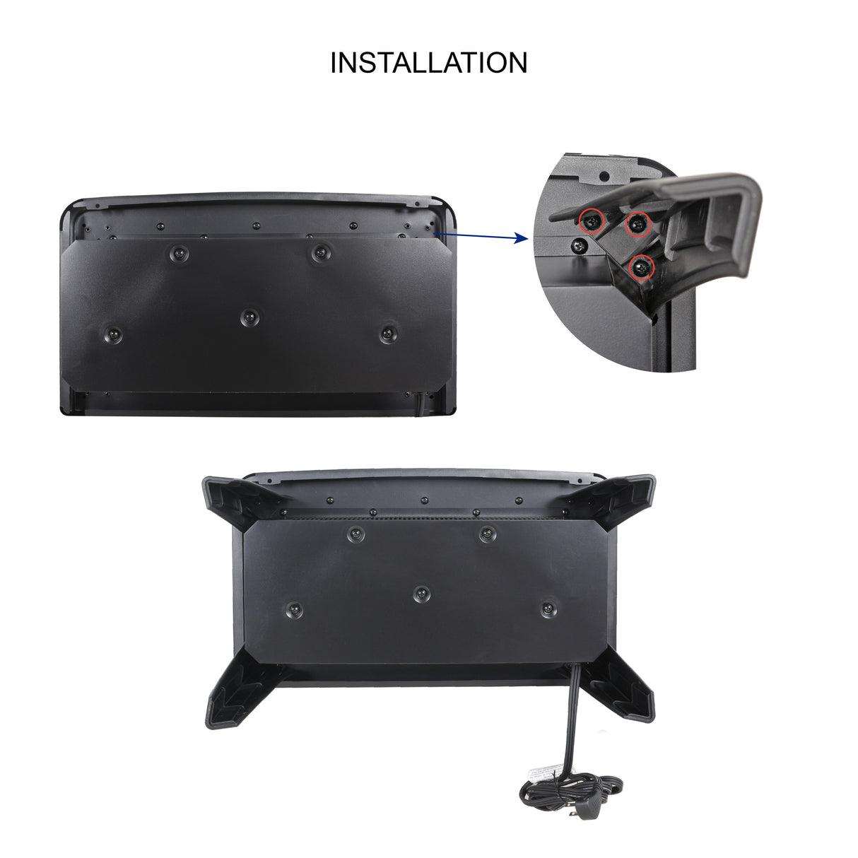 18 inch 3D Infrared Electric Stove with remote control - V.I.P Digital Presence