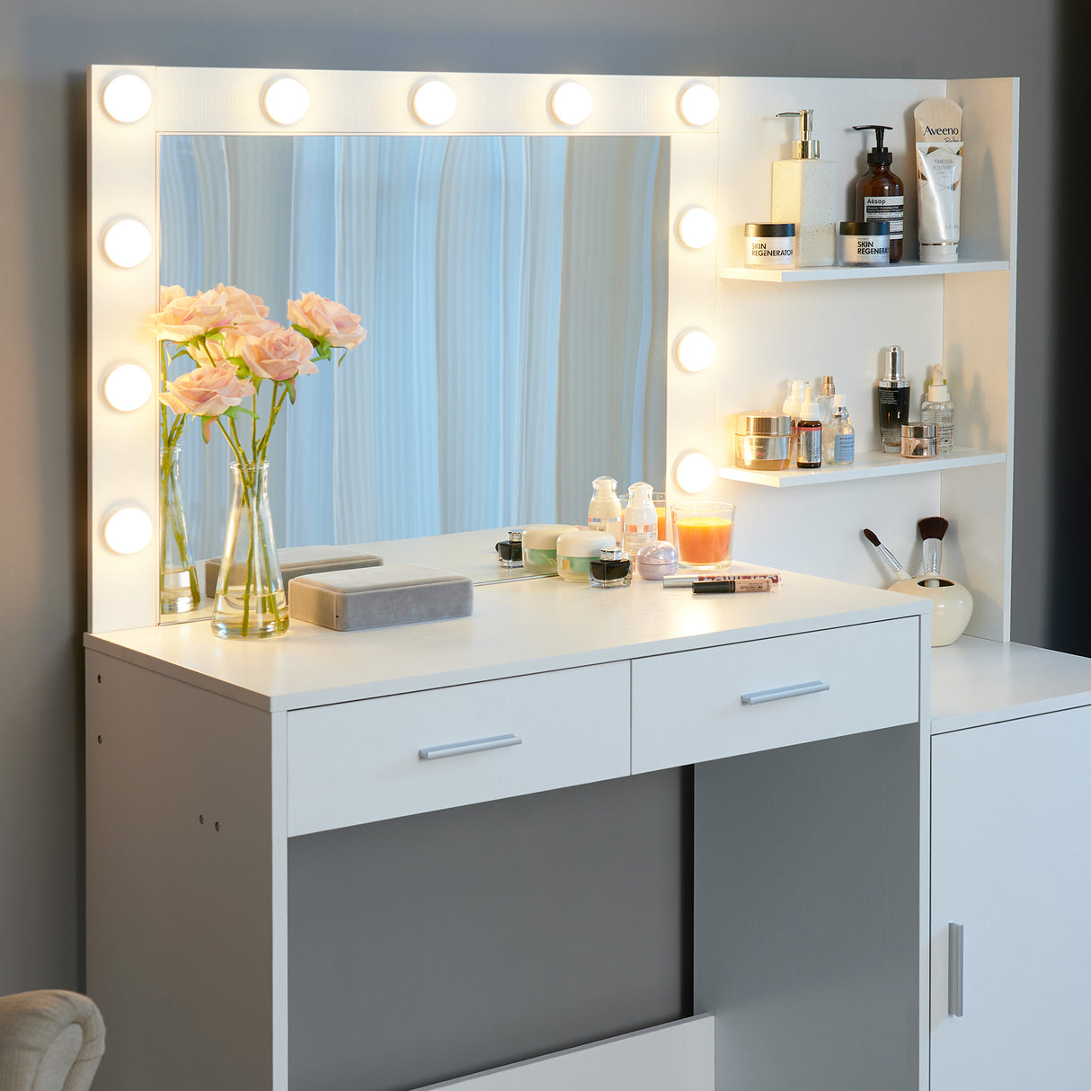 Makeup Vanity Desk - V.I.P Digital Presence