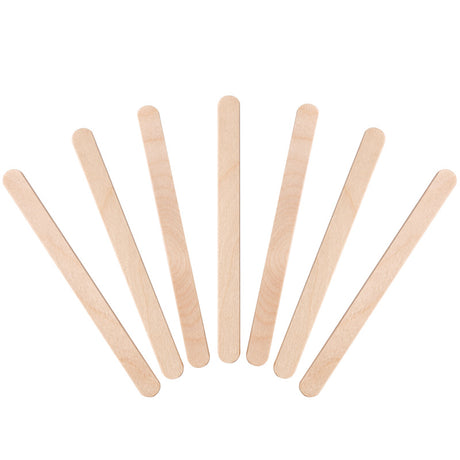 100-Piece Bag of Disposable Wooden Sticks for Hair Removal Waxing and Scraping Tools - V.I.P Digital Presence