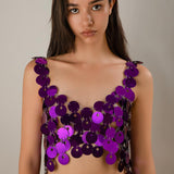 exy suspender hollow sequin skirt, nightclub trendy women's thin half skirt, body chain - V.I.P Digital Presence