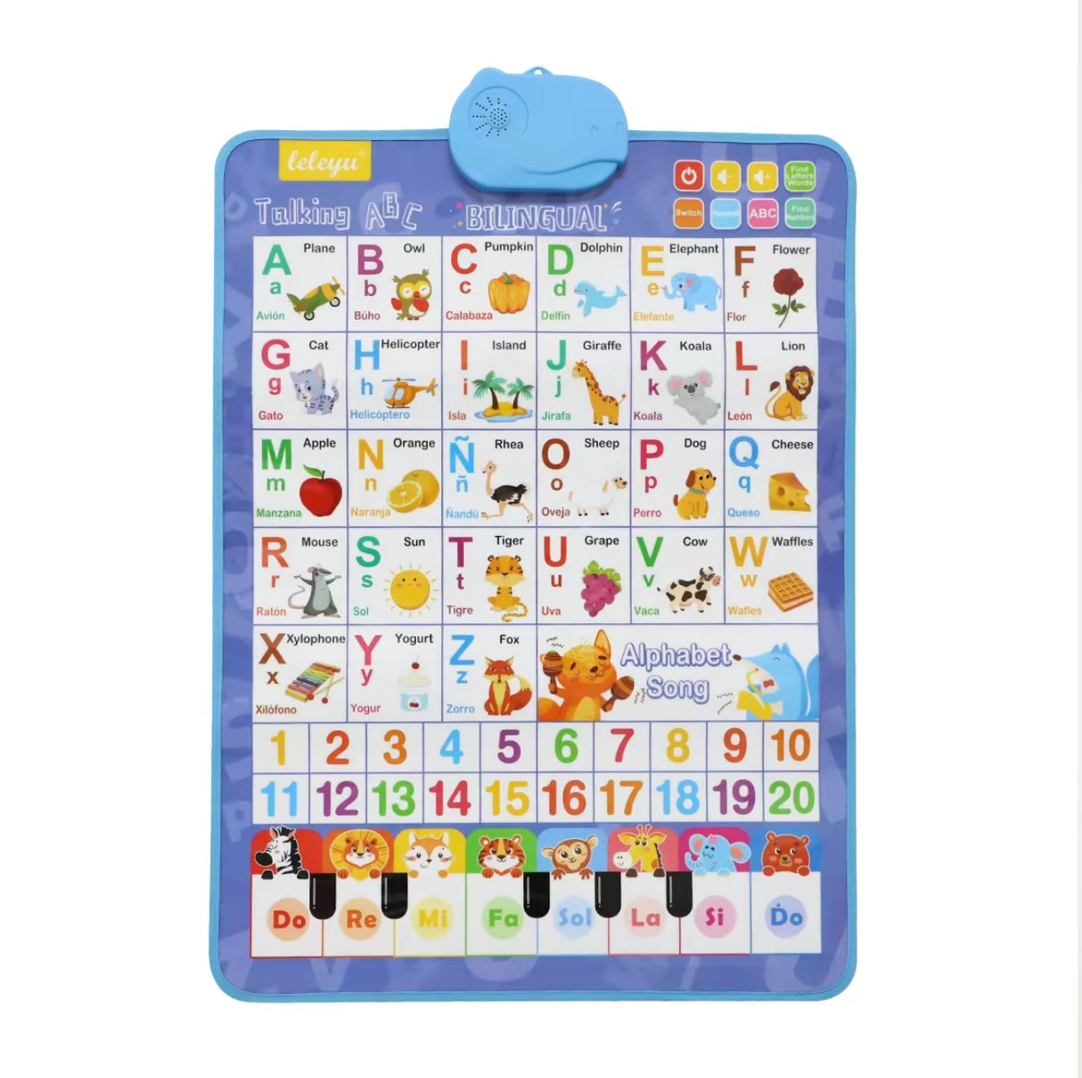 EduTune Bilingual Wall Chart