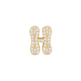 Fashion English 26 letter single pendant gold DIY bracelet necklace accessories - V.I.P Digital Presence