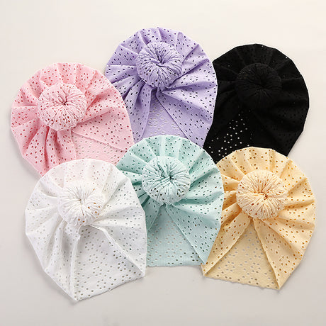 Baby Pullover Cap Cute Lace Hole Donut Baby Indian Tire Cap Children's Headwear - V.I.P Digital Presence